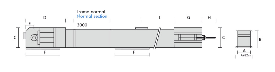 Transportador a Cadena Sansoni - diagrama